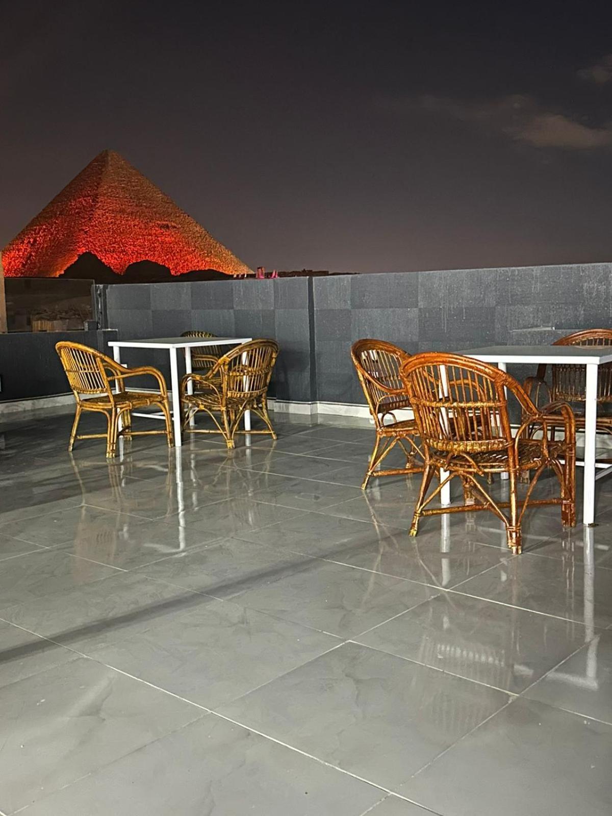 Prince Pyramids Inn Kafret el-Gabal Eksteriør bilde